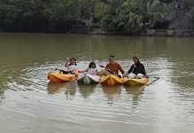 Pesona Danau Lhoknga Dari Perahu Karet Terrace LagunaKF